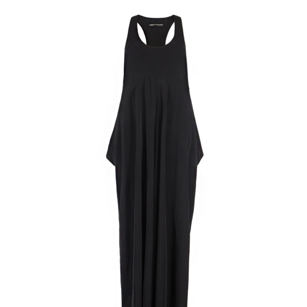 All Saints Black Para Dress US 4 racerback, maxi